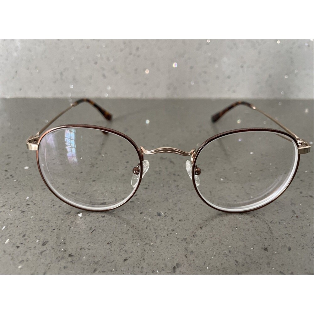 Eyebuydirect Daydream 50-22-145 C1 Brown Metal Eyeglasses FRAMES ONLY